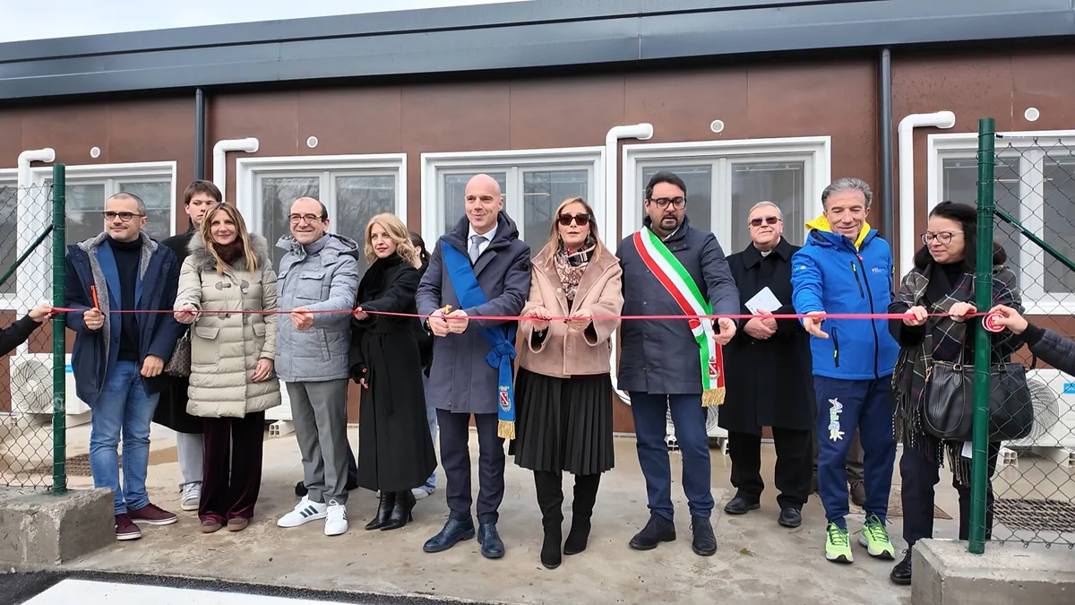 FOTO e VIDEO | Delfico, inaugurato alla Cona l'ultimo modulo destinato al Convitto