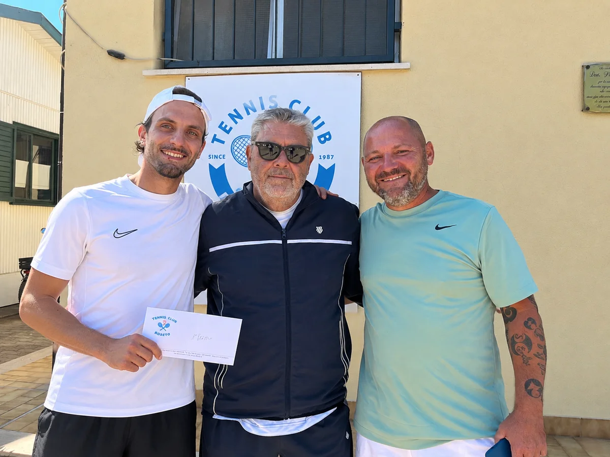 Tennis, Torneo Open "Città di Roseto": trionfa Riccardo Rotilio