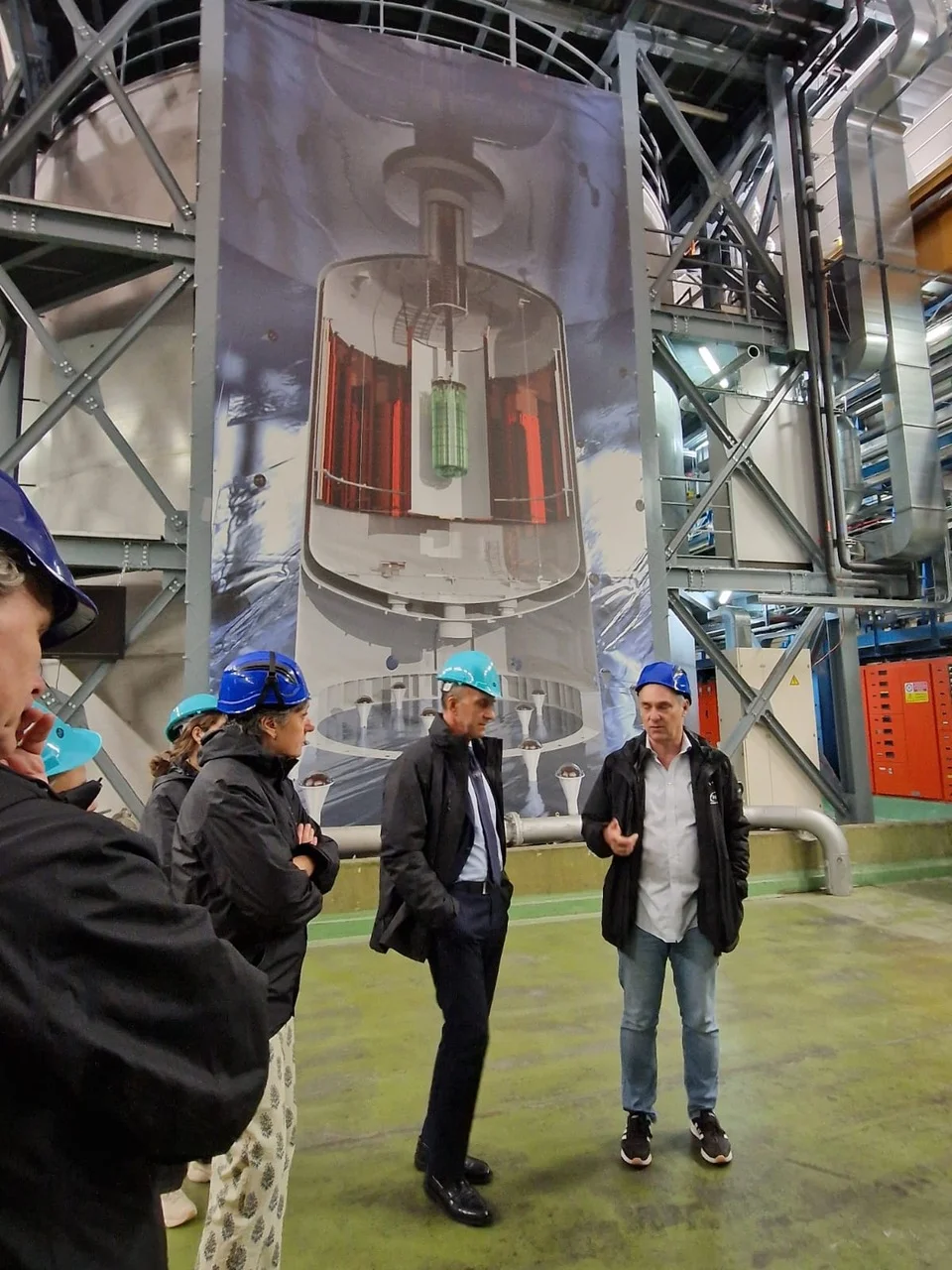 Visita del direttore Francesco Campanella, ai Laboratori Nazionali del Gran Sasso dell’INFN