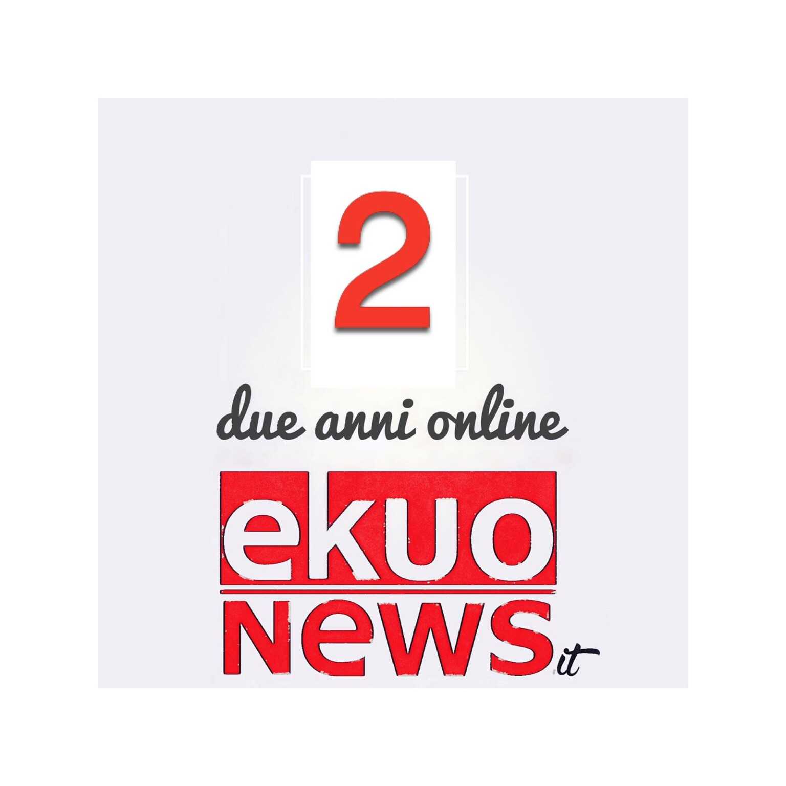 2 ottobre 2020: è il secondo compleanno di ekuonews!
